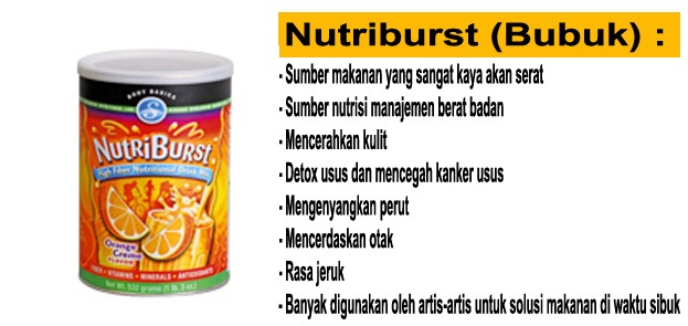 Manfaat Nutriburst dalam paket Smart Detox